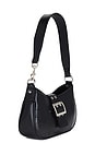 view 3 of 4 BUCKLE ショルダーバッグ in Black