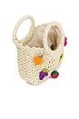 view 5 of 5 x REVOLVE Fruit Straw Bag in Beige