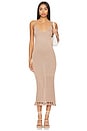 view 1 of 3 Nora Knit Dress in Camel Knit