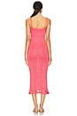 view 3 of 3 Nora Knit Dress in Sunkist Coral