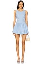 view 1 of 3 Addison Mini Dress in Cloud Blue