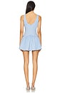 view 3 of 3 Addison Mini Dress in Cloud Blue