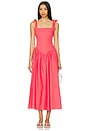 view 1 of 3 Harlow Maxi Dress in Sunkist Coral