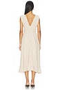 view 3 of 3 Ava Midi Dress in Beige Canvas