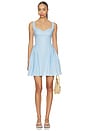 view 1 of 3 Eden Mini Dress in Cloud Blue