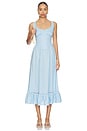 view 1 of 3 Liam Midi Dress in Cloud Blue