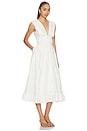 view 2 of 3 Ava Midi Dress in White