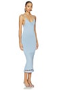 view 2 of 3 Nora Knit Midi Dress in Cloud Blue Knit
