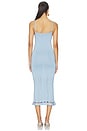 view 3 of 3 Nora Knit Midi Dress in Cloud Blue Knit