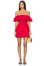 view 1 of 3 Wyatt Mini Dress in Sriracha Red