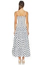 view 3 of 4 Clementine Maxi Dress in Navy Polka Dots