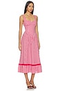 view 2 of 4 Liam Midi Dress in Sriracha Gingham