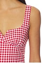 view 4 of 4 Liam Midi Dress in Sriracha Gingham