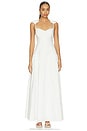 view 1 of 4 MAXIVESTIDO AUDREY in White