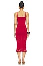 view 3 of 3 VESTIDO NORA KNIT in Sriracha Red