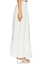 view 3 of 6 Riley Maxi Skirt in White