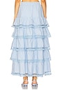view 4 of 6 Adina Skirt in Cloud Blue