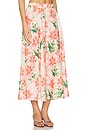 view 2 of 6 JUPE MIDI PAULA in Hawaiian Bloom