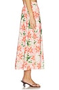view 3 of 6 JUPE MIDI PAULA in Hawaiian Bloom