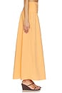 view 3 of 6 ROWAN マキシスカート in Apricot