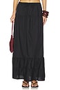 view 1 of 6 FALDA MAXI RILEY in Black