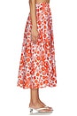 view 3 of 6 Paula Midi Skirt in Isla Roja