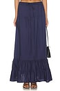 view 1 of 6 Riley Maxi Skirt in Navy