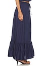 view 3 of 6 Riley Maxi Skirt in Navy