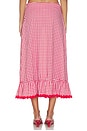 view 4 of 6 JUPE LONGUE LOLA in Sriracha Gingham