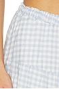 view 6 of 6 JUPE LONGUE RILEY in Cloud Blue Gingham