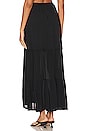 view 3 of 4 Valentina Maxi Skirt in Black