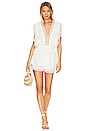 view 1 of 3 Raja Romper in White