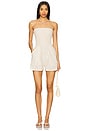view 1 of 3 Torey Romper in Beige Canvas