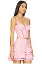 view 2 of 4 Sasha Corset Top in Proper Pink