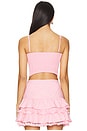 view 3 of 4 Sasha Corset Top in Proper Pink