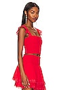 view 2 of 4 Mariel Top in Red Sangria
