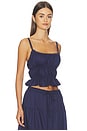 view 2 of 4 Amelia Top in Navy