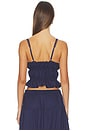 view 3 of 4 Amelia Top in Navy