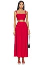 view 4 of 4 Ezra Top in Sriracha Red