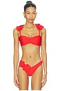 view 1 of 5 Rae Bikini Top in Sriracha Red