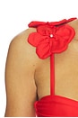 view 5 of 5 Rae Bikini Top in Sriracha Red