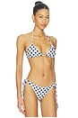 view 2 of 4 TOP BIKINI FIFI in Navy Polka Dots