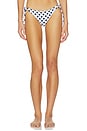 view 1 of 4 BRAGUITA BIKINI TONIE in Navy Polka Dots