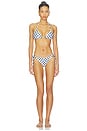 view 4 of 4 BRAGUITA BIKINI TONIE in Navy Polka Dots