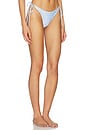 view 2 of 5 Tonie Bikini Bottom in Cloud Blue Gingham