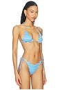 view 2 of 5 TOP BIKINI TRIANGULAR BENJI in Riviera Amore