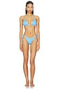 view 4 of 5 TOP BIKINI TRIANGULAR BENJI in Riviera Amore