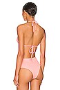view 3 of 4 HAUT DE MAILLOT DE BAIN FIFI in Rose Rib
