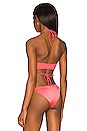 view 3 of 4 HAUT DE MAILLOT DE BAIN KELLY in Fiery Coral