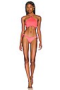 view 4 of 4 HAUT DE MAILLOT DE BAIN KELLY in Fiery Coral